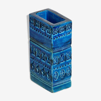 Vase céramique Bitossi modèle Rimini de Aldo Londi 1960