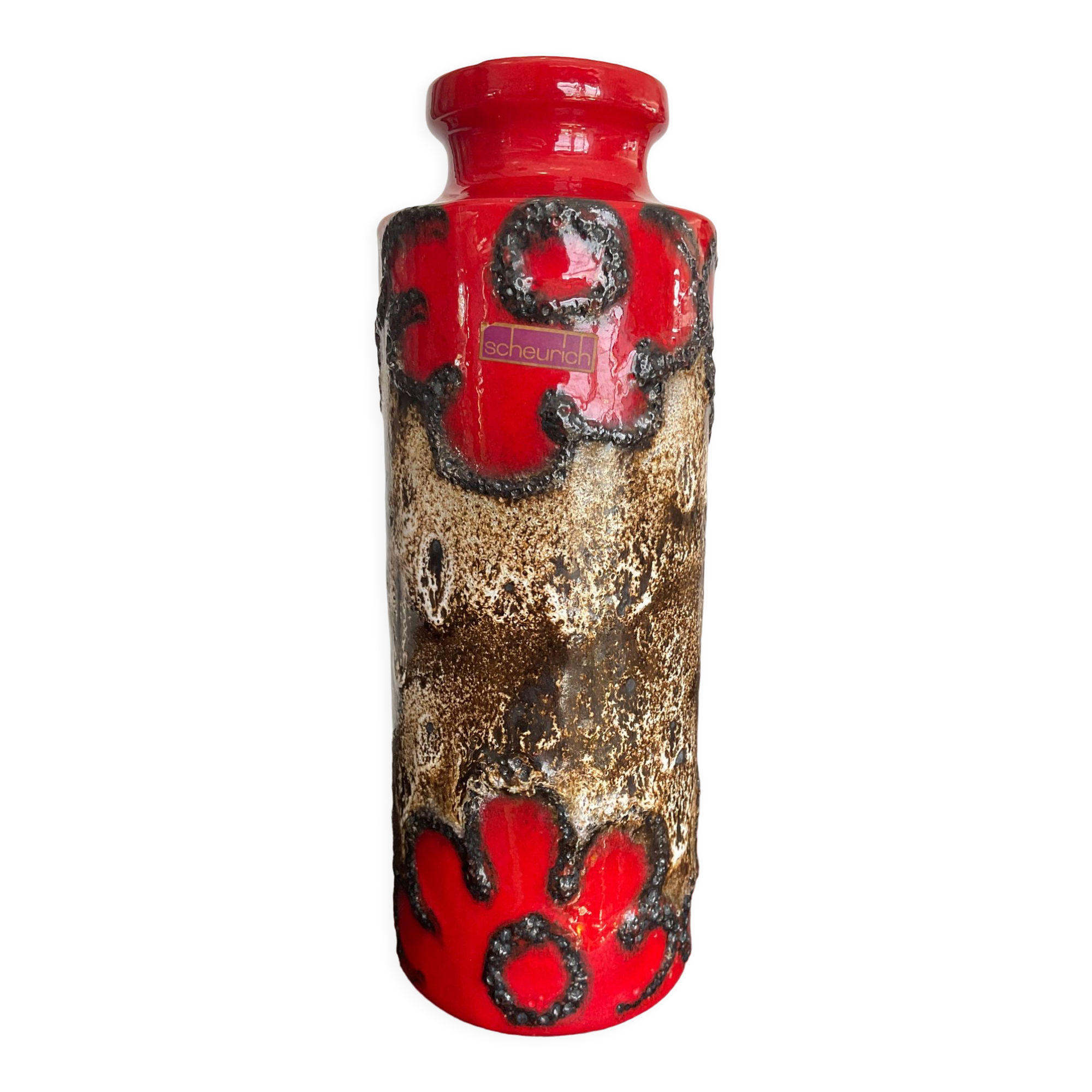 Vintage Scheurich vase from the 60s-70s