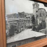 Set of three black and white photos 1950