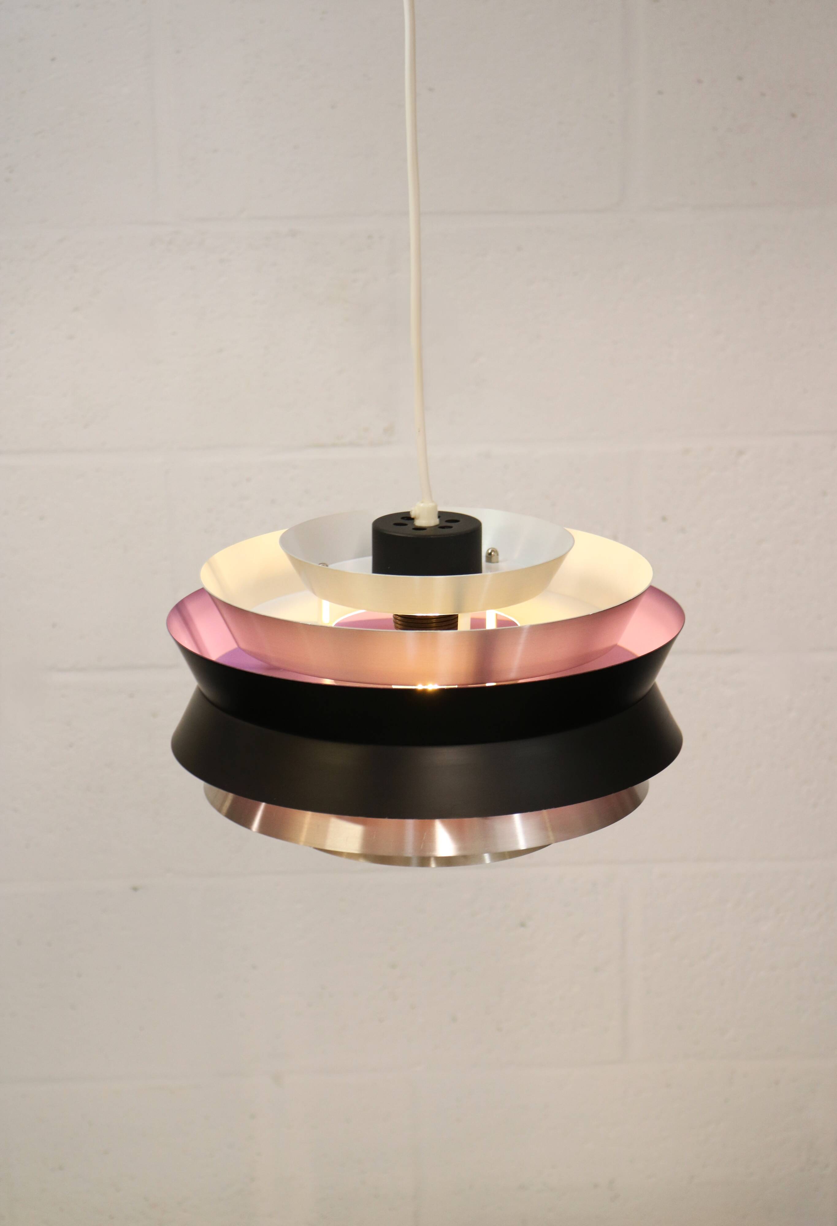 Swedish Vintage Design Lamp: Carl Thore Trava, 1970s Scandinavian Lighting
