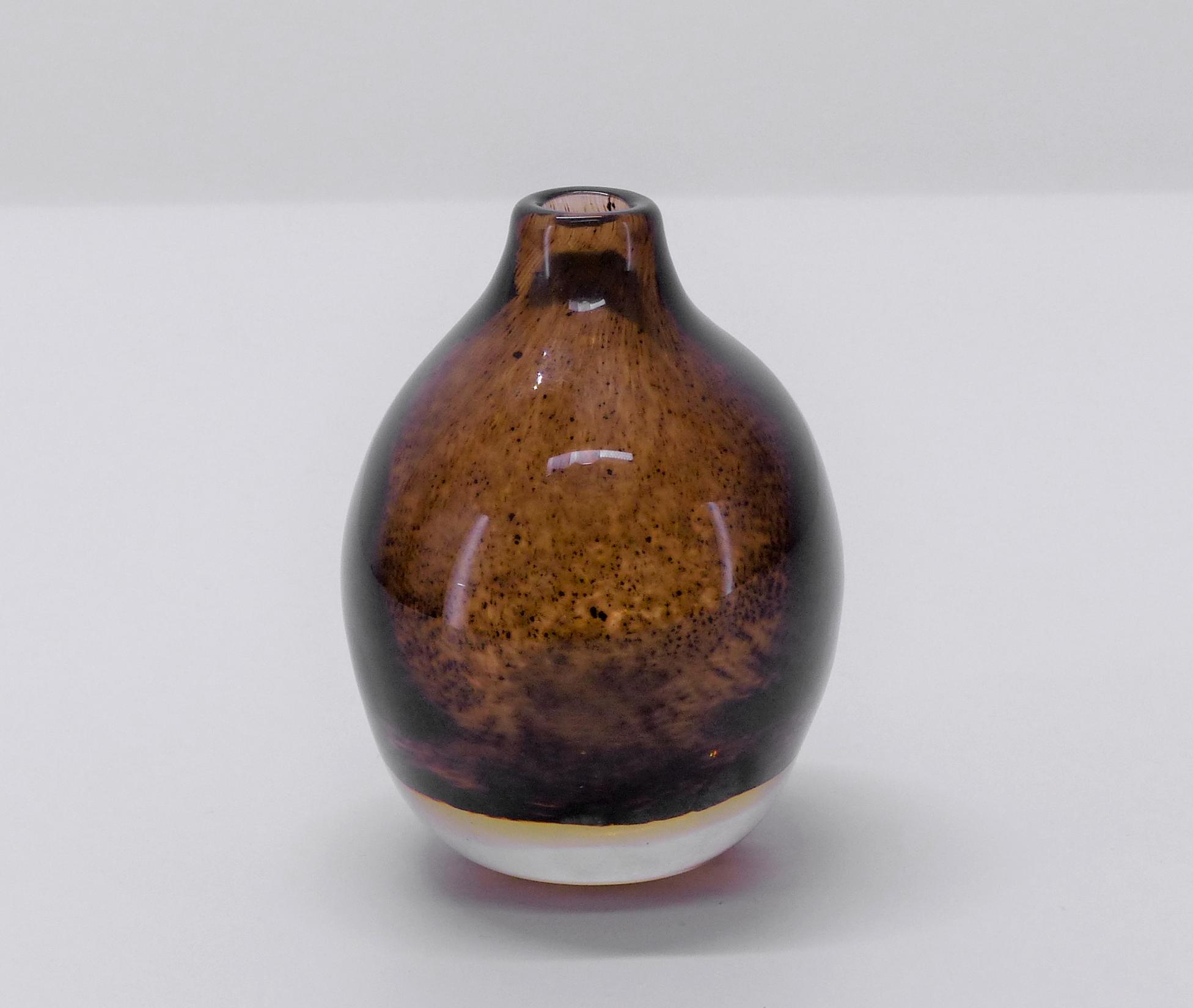 Gunnar Ander vase in blown glass 1960