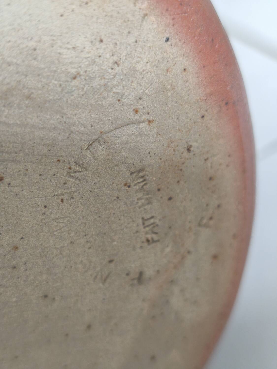 Pichet grès flammé Saint Amand