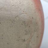 Saint Amand flamed stoneware pitcher