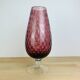 Vase en verre Empoli italien