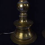 Pair of lamp bases - Pique-Cierges large size