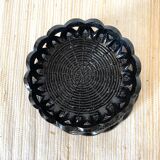Pot en opaline noire
