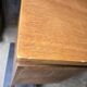 Scandinavian-style compass-legged desk, 1950s