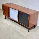 Cansado mahogany buffet by Charlotte Perriand