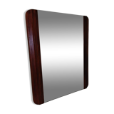 Miroir Art Déco à  poser / de table en Acajou