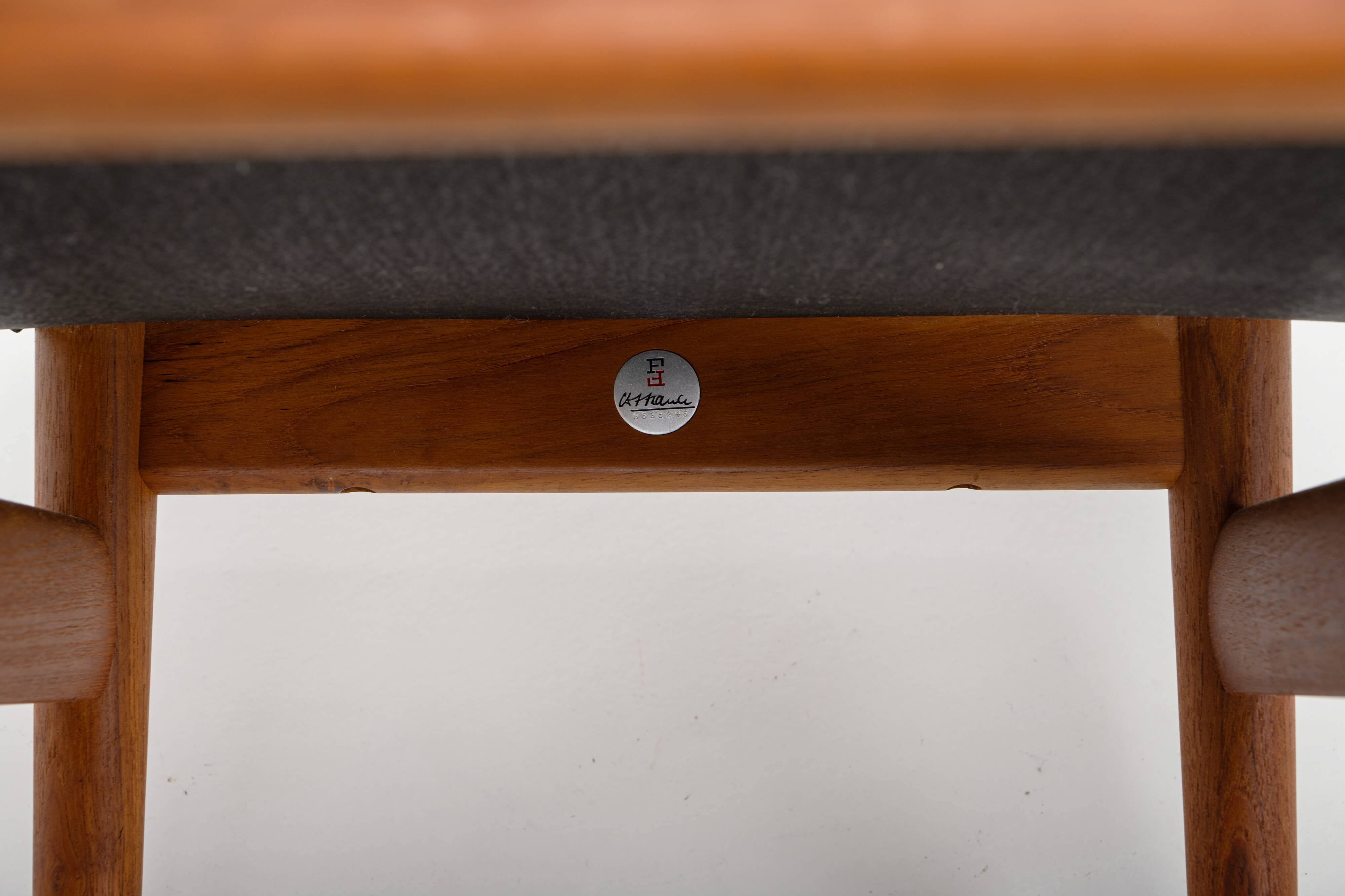 Bwana Lounge Chair and ottoman by Finn Juhl for France & Son, Denmark, 1960s