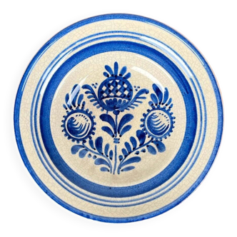 Mid-century modern German pottery wall plate by Wilhelm Kagel, 1960s.