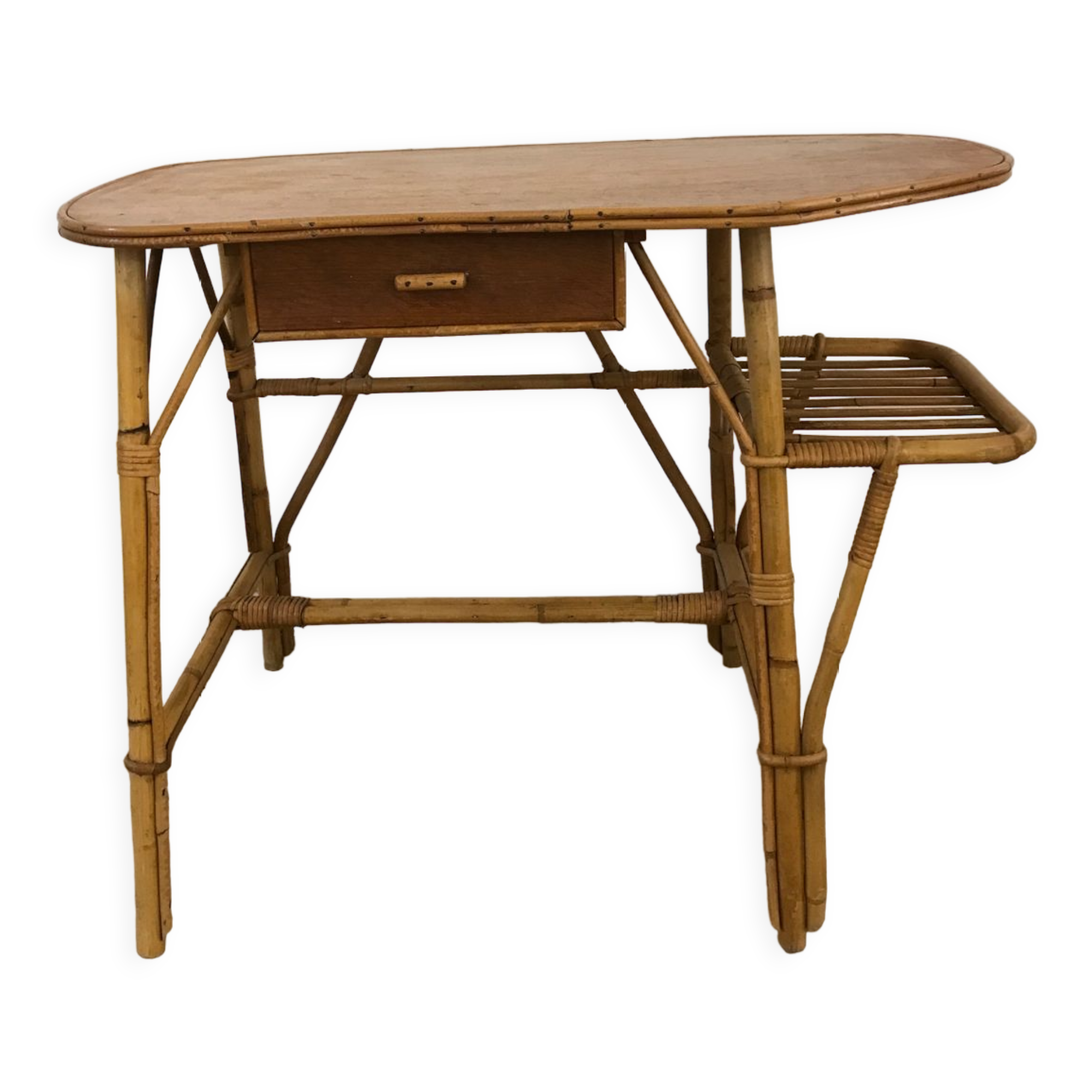 Rattan desk