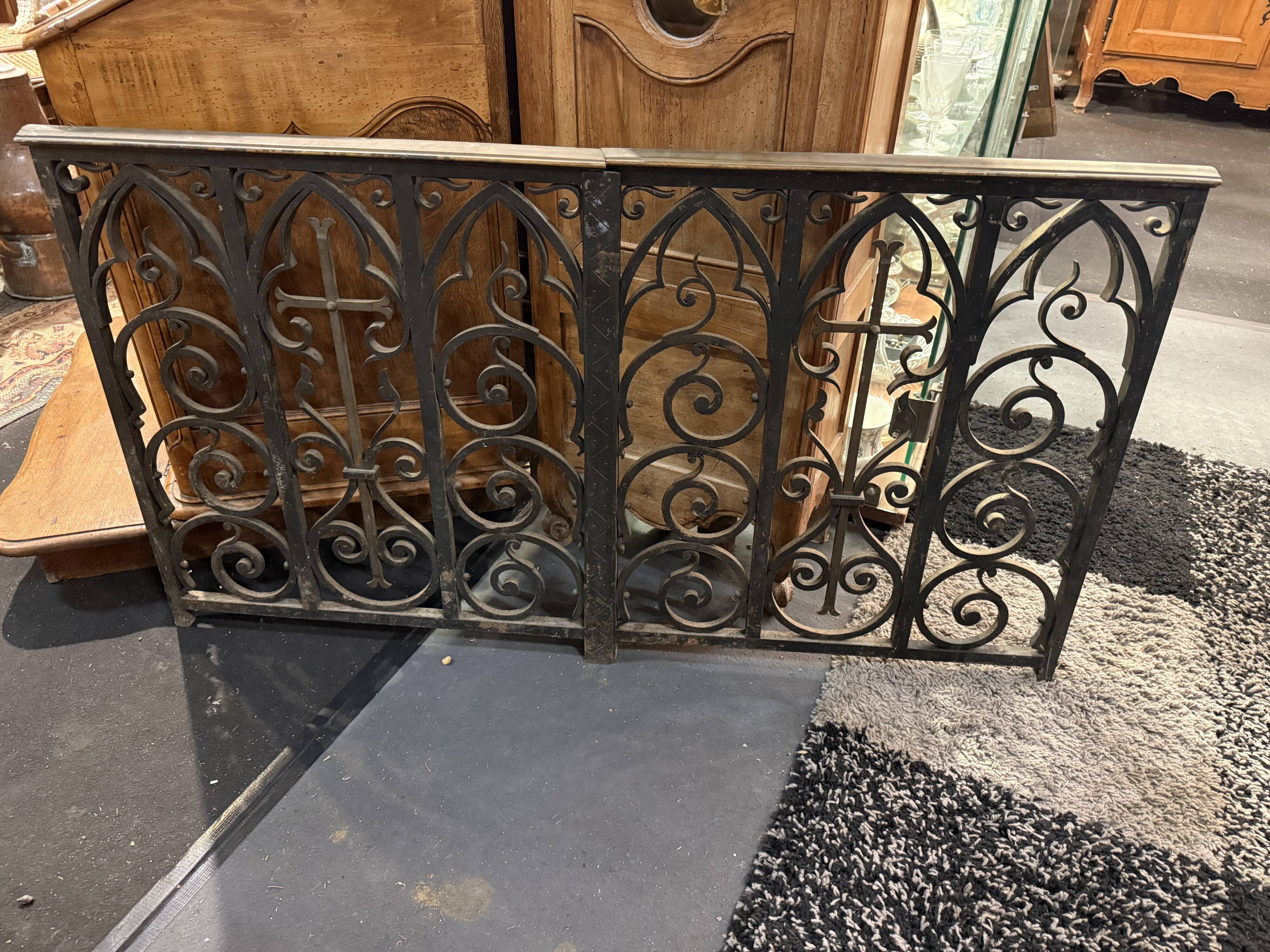 Pair of altar grilles