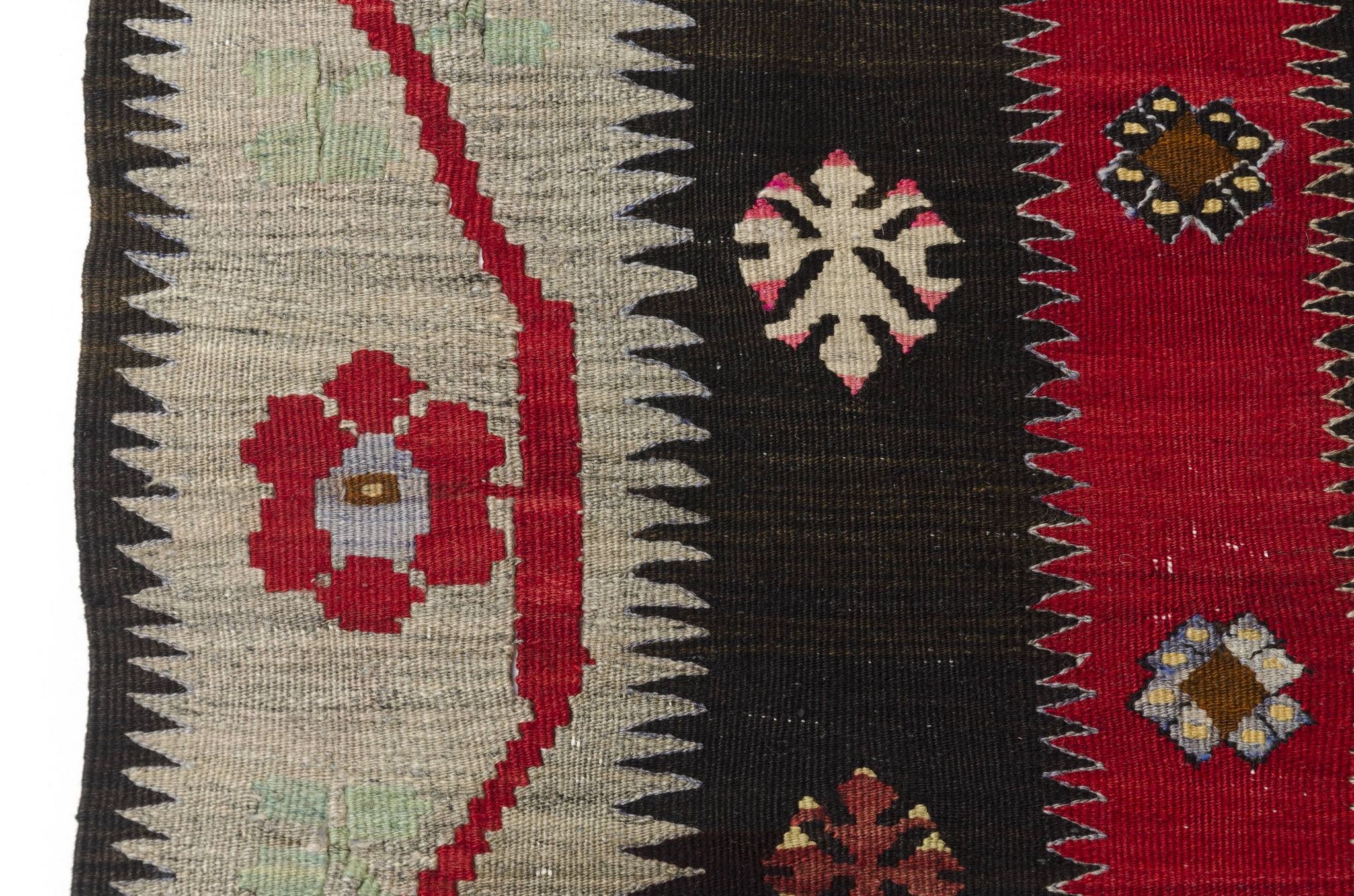 Tapis Kilim vintage surdimensionné