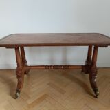 Mahogany English coffee table