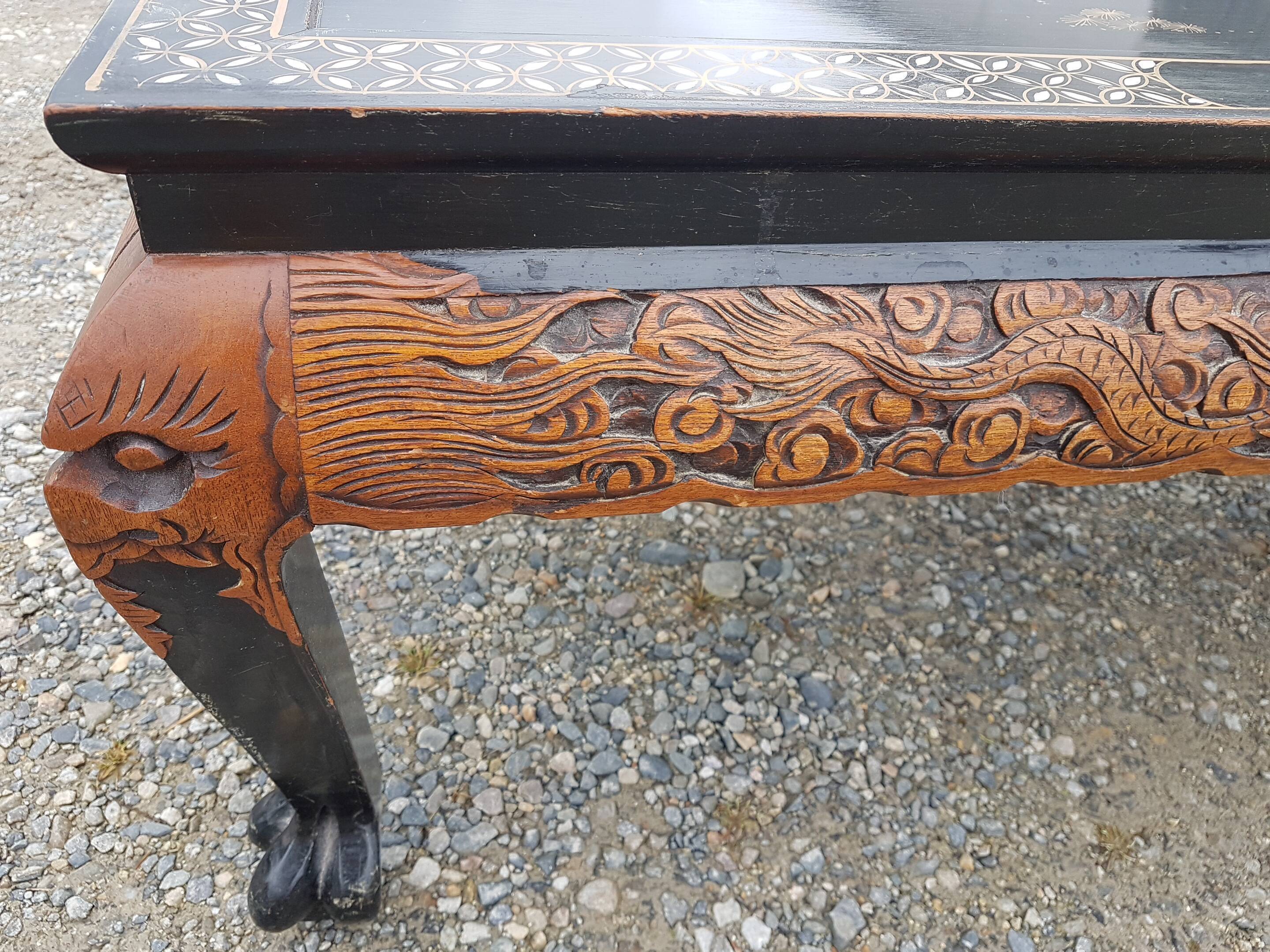 Chinese coffee table