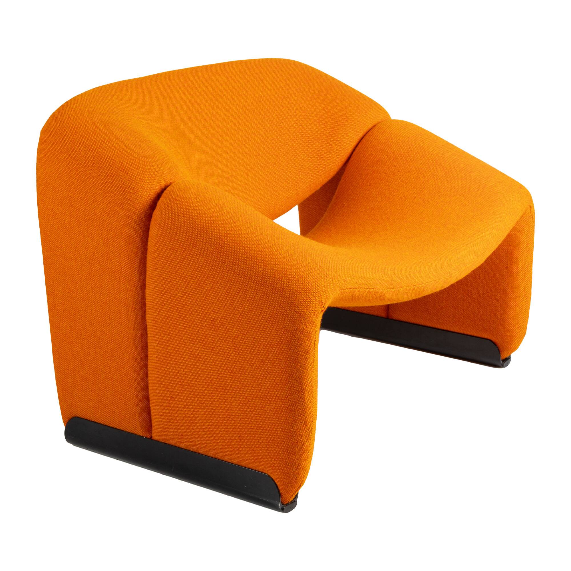 Groovy Orange Chair F598 by Pierre Paulin for Artifort