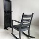 Baker and Co. rocking chair and traveling confessional, 1930s