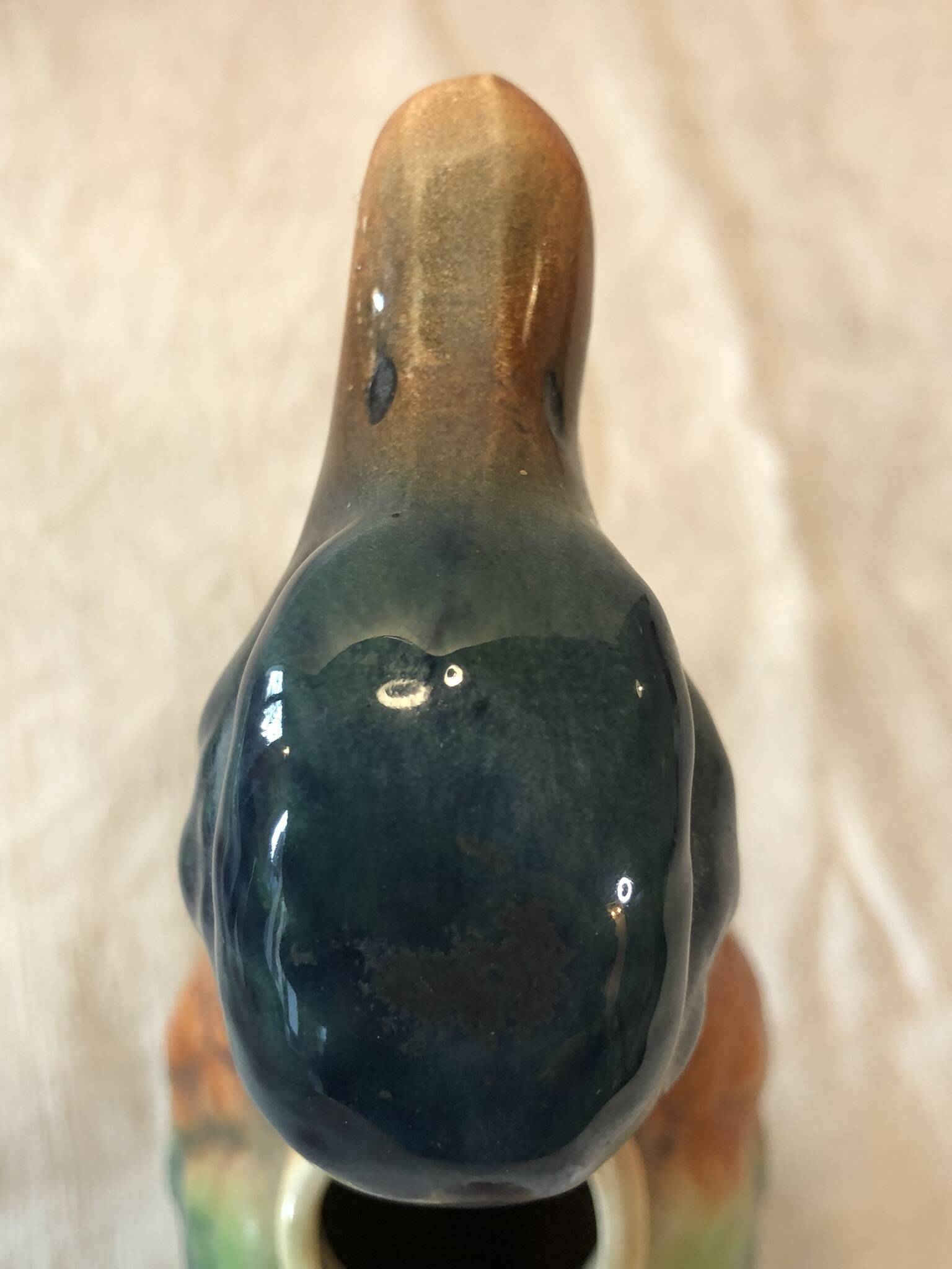 Old Duck Barbotine - Pitcher or Vase