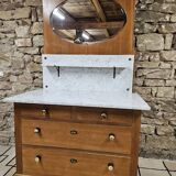Vintage 1960s dressing table chest of drawers