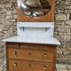 Vintage 1960s dressing table chest of drawers