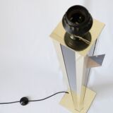 Metal and Plexiglas floor lamp foot