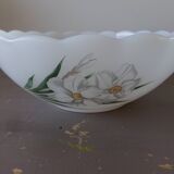 Vintage arcopal salad bowl pattern "daisies"