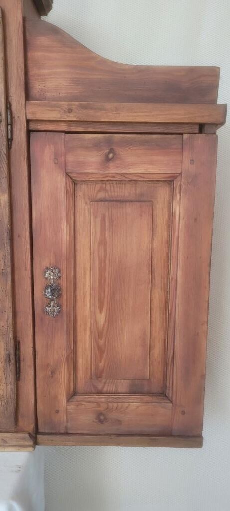 English pine cupboard