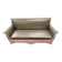 Antique banquette covered in faux shagreen.