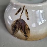 Trio of vintage stoneware bowls