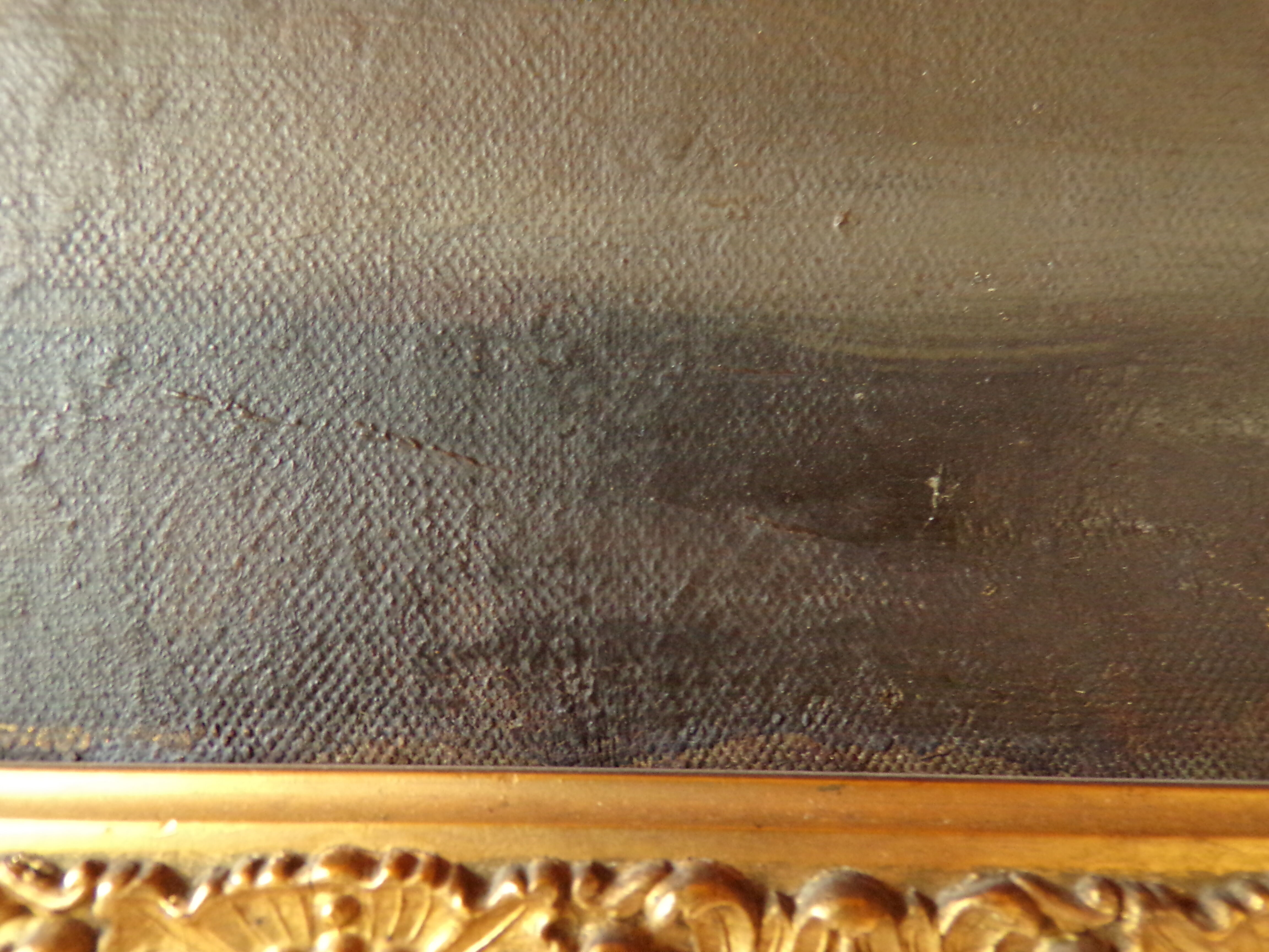 Nature morte sur toile