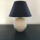 White floral decor lamp