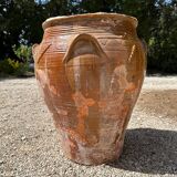 Terracotta pottery jar