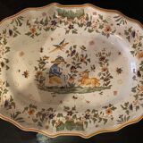 Soup pot in earthenware of Moustiers