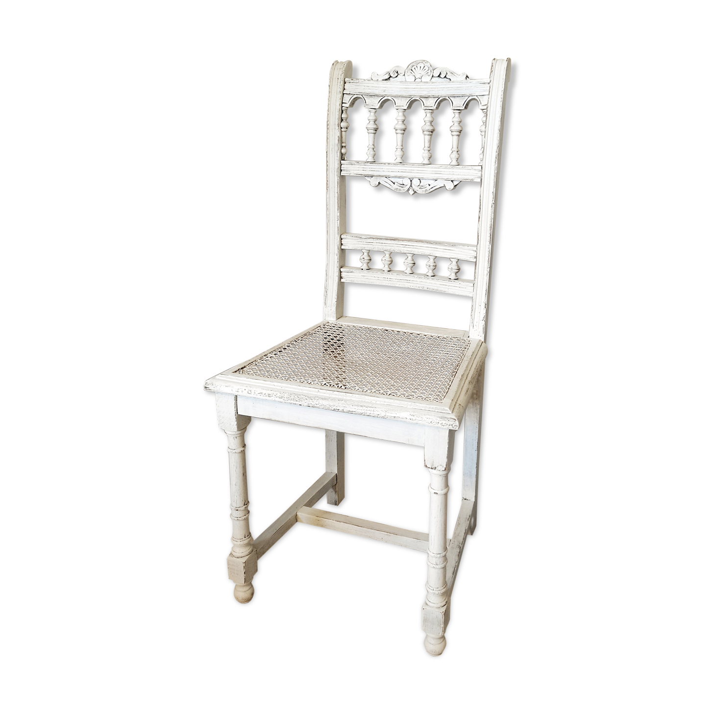 Restyled Henri II style chair