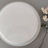 Set of 3 vintage serving trays Diameter 33cm