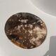 Dish in petrified wood