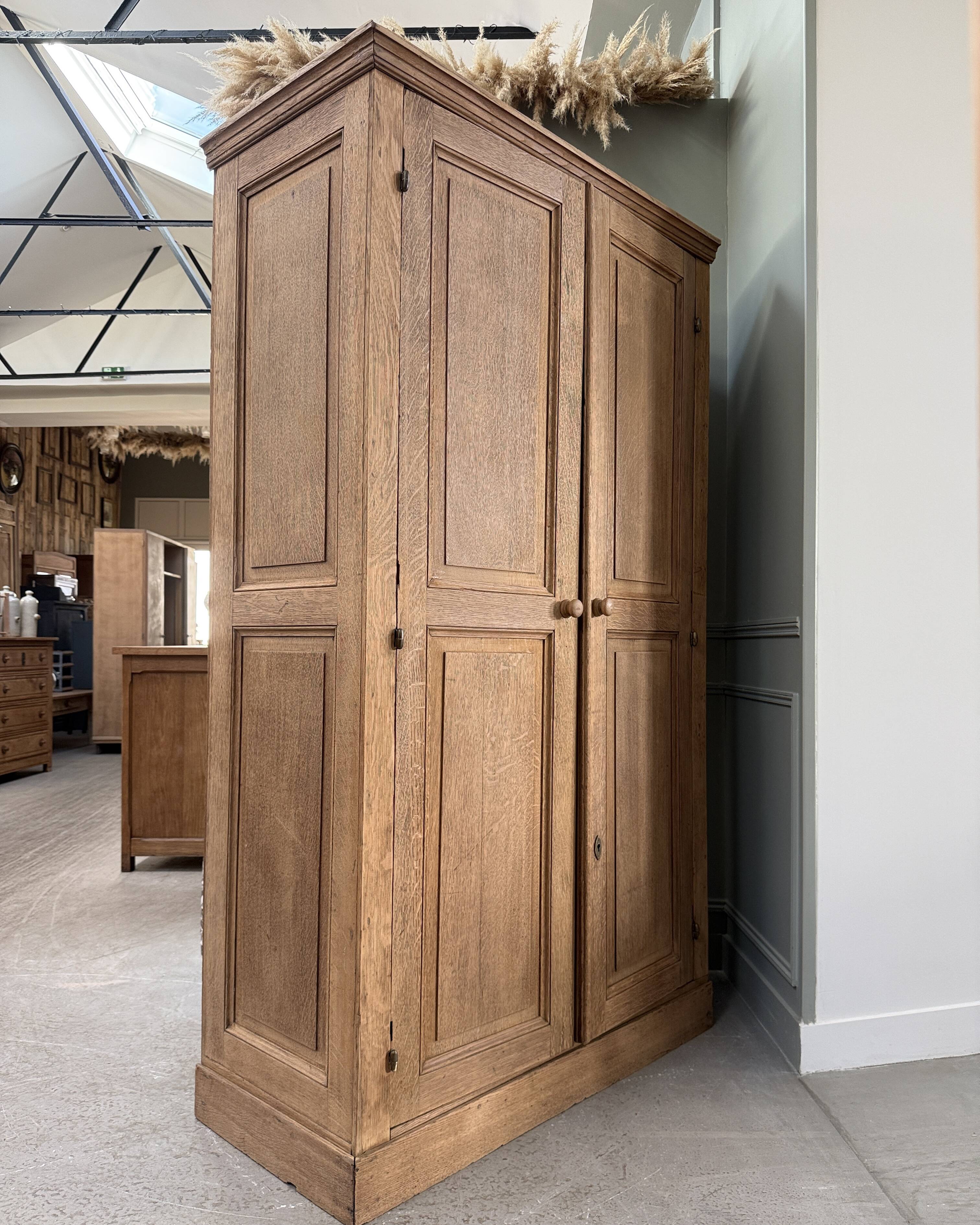 Parisian oak wardrobe (renovated)