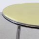 Table d'appoint en tube d'acier Bauhaus vintage