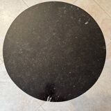 Empire style gueridon in mahogany, beautiful anthracite marble (traces of wear).