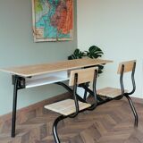 2-seater school desk