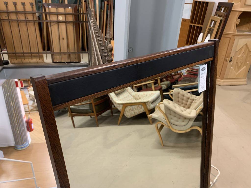 Scandinavian rosewood mirror, Sweden, 1960 - 115x57cm