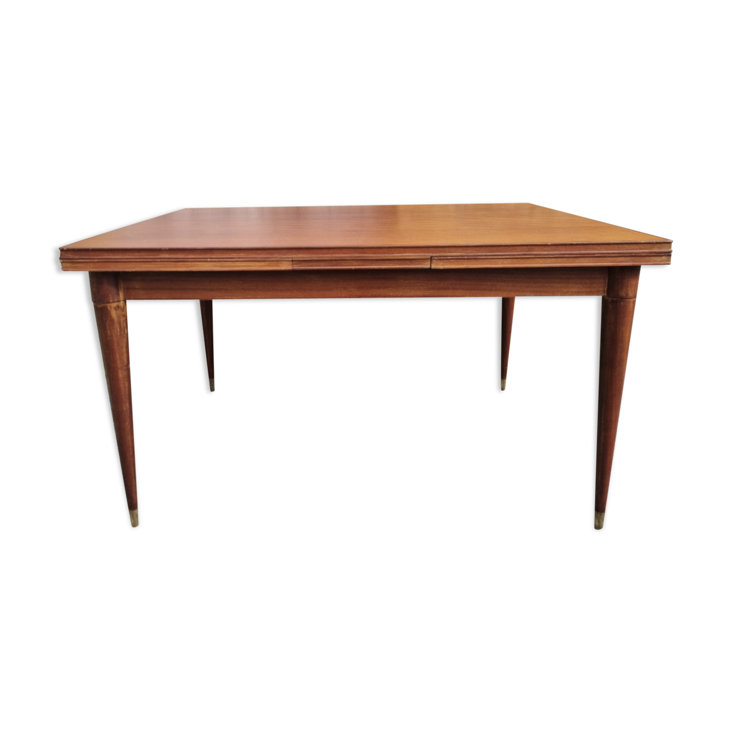 Wooden table, with extensions, vintage, 50s