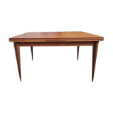 Wooden table, with extensions, vintage, 50s