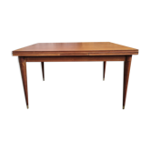 Table bois, à rallonges, vintage, années 50