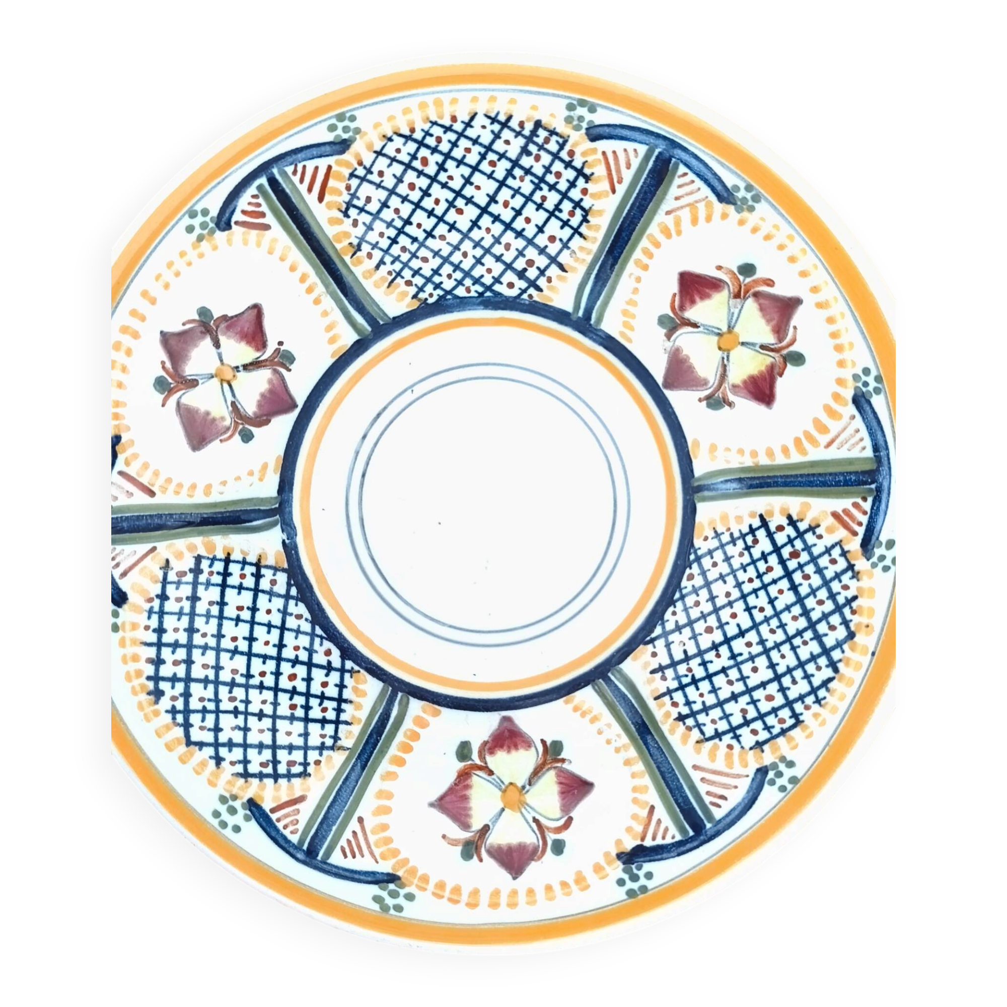 Henriot Quimper plate