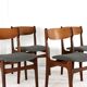 Very nice and solid set of 4 vintage teak chairs - Findahl.