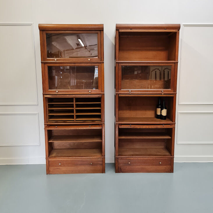 Pair of French Haberdashery Cabinets C1930