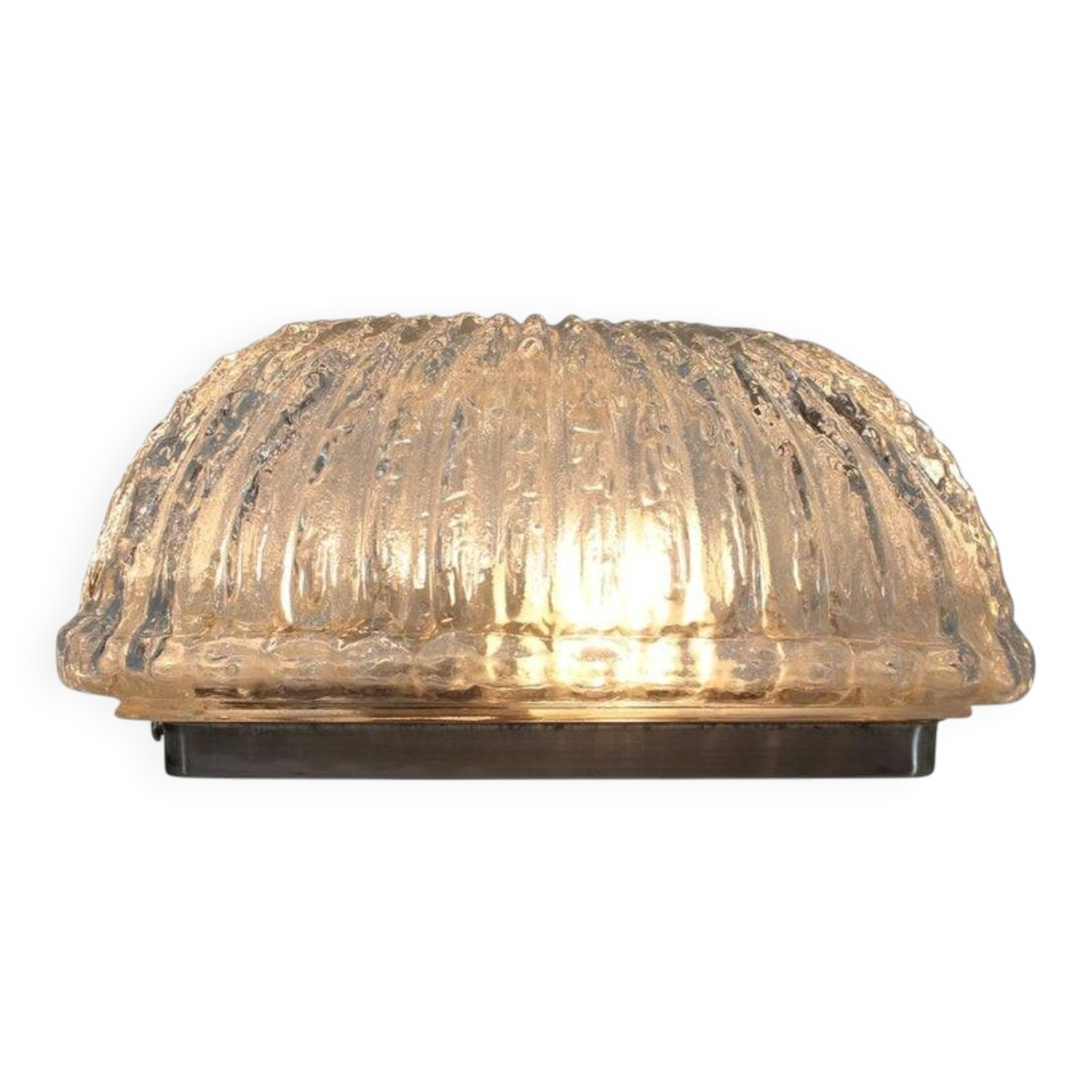 Midcentury Design Wall or Ceiling Lamp, Flush Mount, Limburg, 1970s