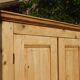 Superb Parisian wardrobe cloakroom cupboard in natural light pine.